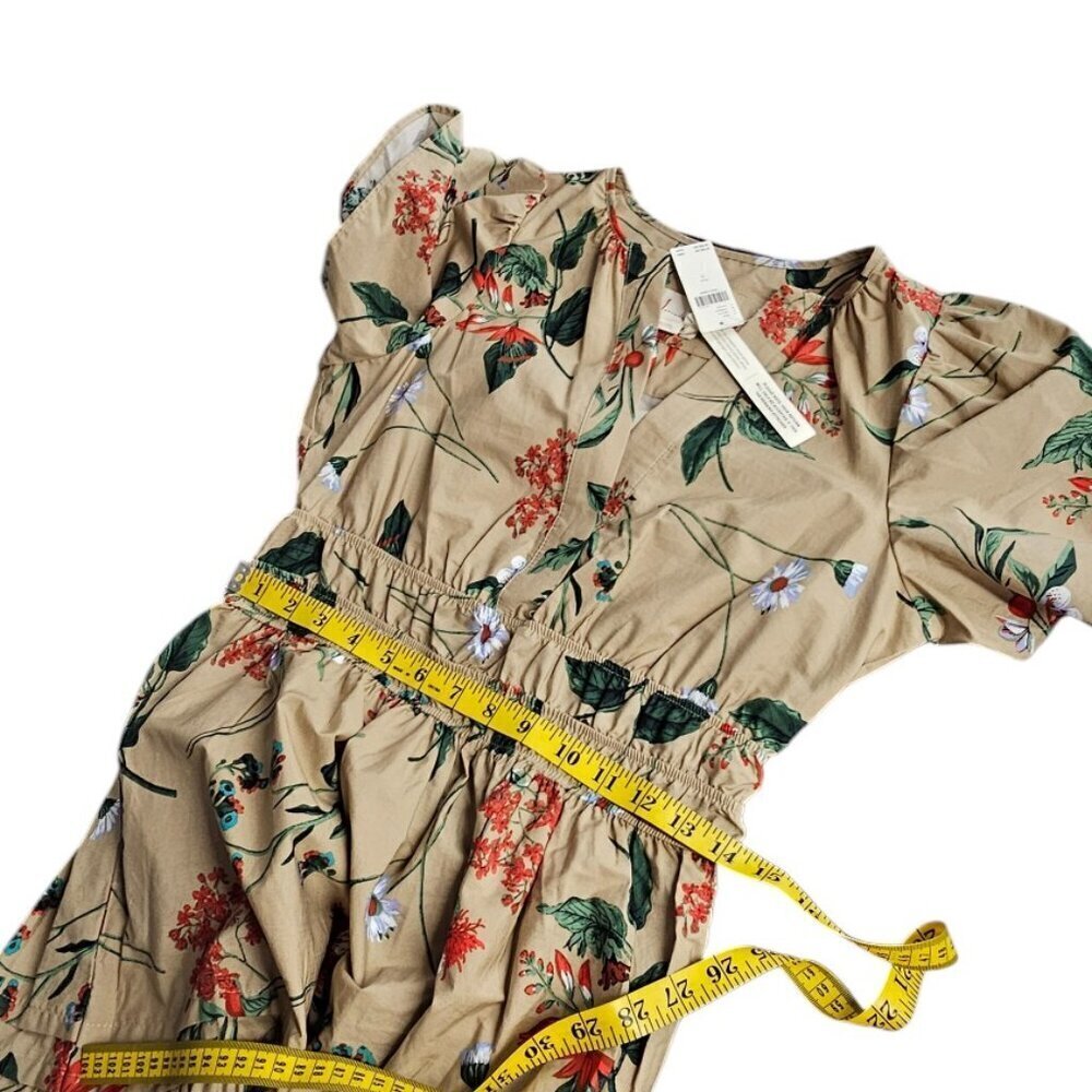 Anthropologie The Somerset Maxi Dress, Short Sleeve, Smocked, Tiered, Floral, S - Picture 5 of 10